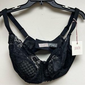 Panache - Envy Full Cup Bra - Black - Size 36 GG - New